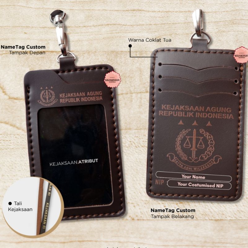 

Lanyard Gantungan Id Card Kejaksaan - Custom