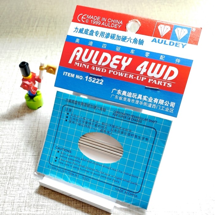 Auldey - 15222 Hard Shaft 72Mm Mini 4Wd Ready
