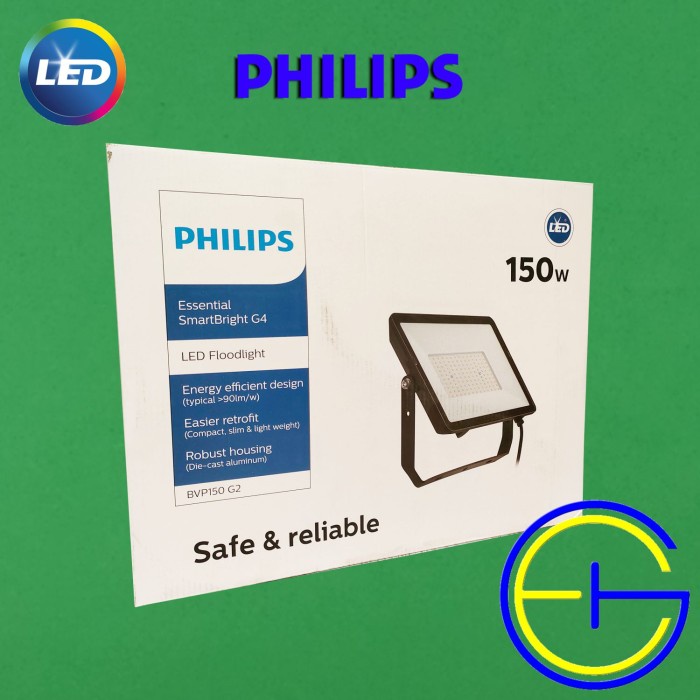 BVP150 LED135 Gen2 220-240V 150W SWB ID GM FloodLight Philips