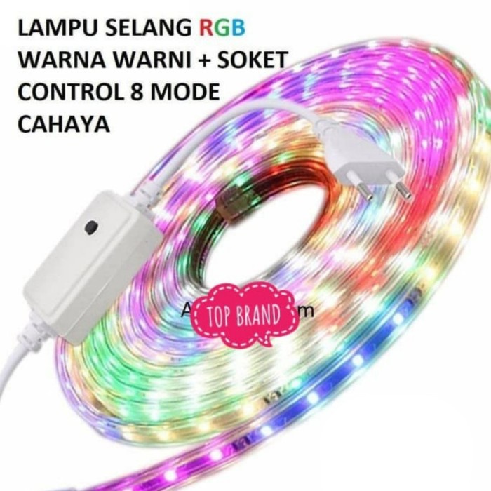 LAMPU LED SELANG WARNA WARNI-LAMPU HIAS/LAMPU TAMAN/LAMPU DEKORASI