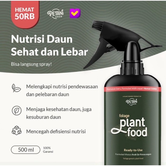 PETANI DAUN - FOLIAGE PREMIUM - PLANT FOOD KHUSUS TANAMAN HIAS DAUN