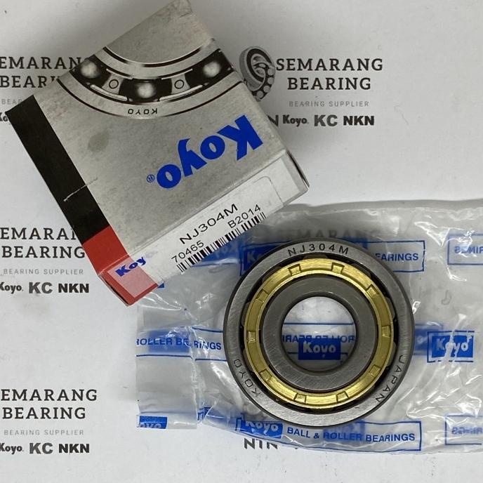 #####] BEARING NJ 304 / NJ304 KOYO JAPAN LAHER CYLINDRICAL BEARING 20x52x15mm