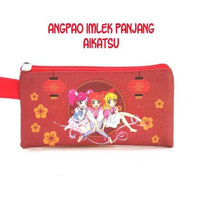

] Dompet Angpao Imlek Panjang Aikatsu Amplop Tahun Baru Imlek Sincia