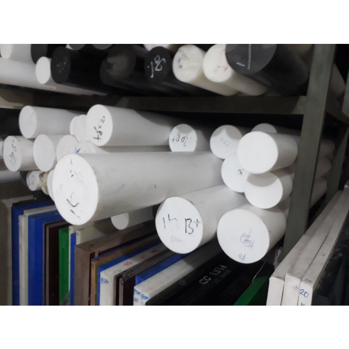 Teflon Batangan/Ptfe Rod 50Mm X 50Cm