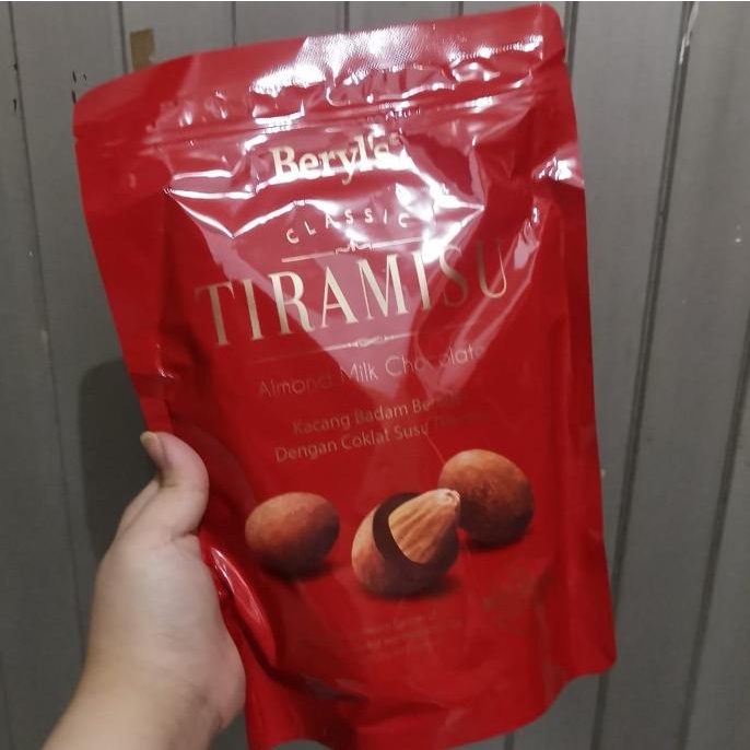 

BERLYS TIRAMISU ALMOND CHOCOLATE BERYLS KACANG ALMOND COKLAT-MILK/DARK