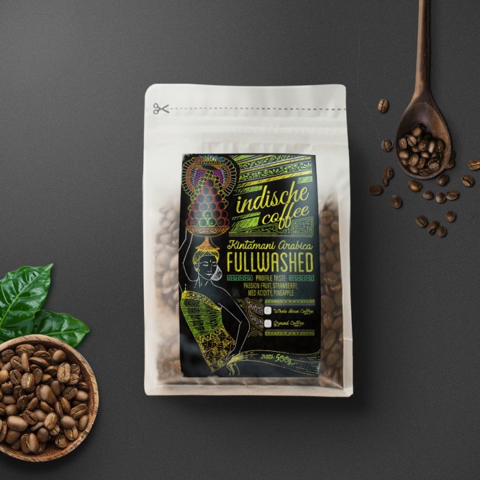 

Kualitas terbaik] ROASTED BEAN INDISCHE kopi PREMIUM ARABIKA FULLWASHED KINTAMANI 500gr