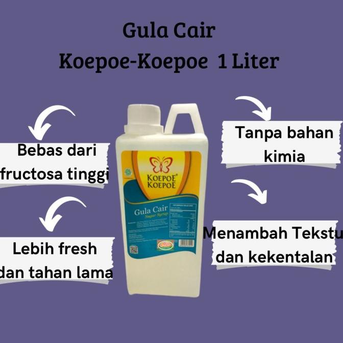 

paling diminati] GULA CAIR KOEPOE KOEPOE 1 LITER