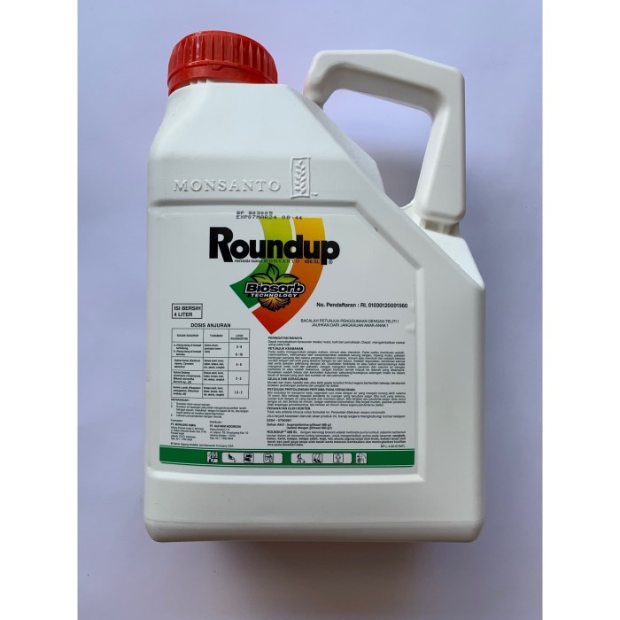 hanya disini] OBAT RUMPUT ROUNDUP 4 LITER