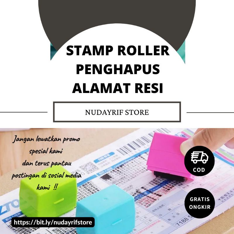 

P.18_STAMP ROLLER PENGHAPUS ALAMAT RESI