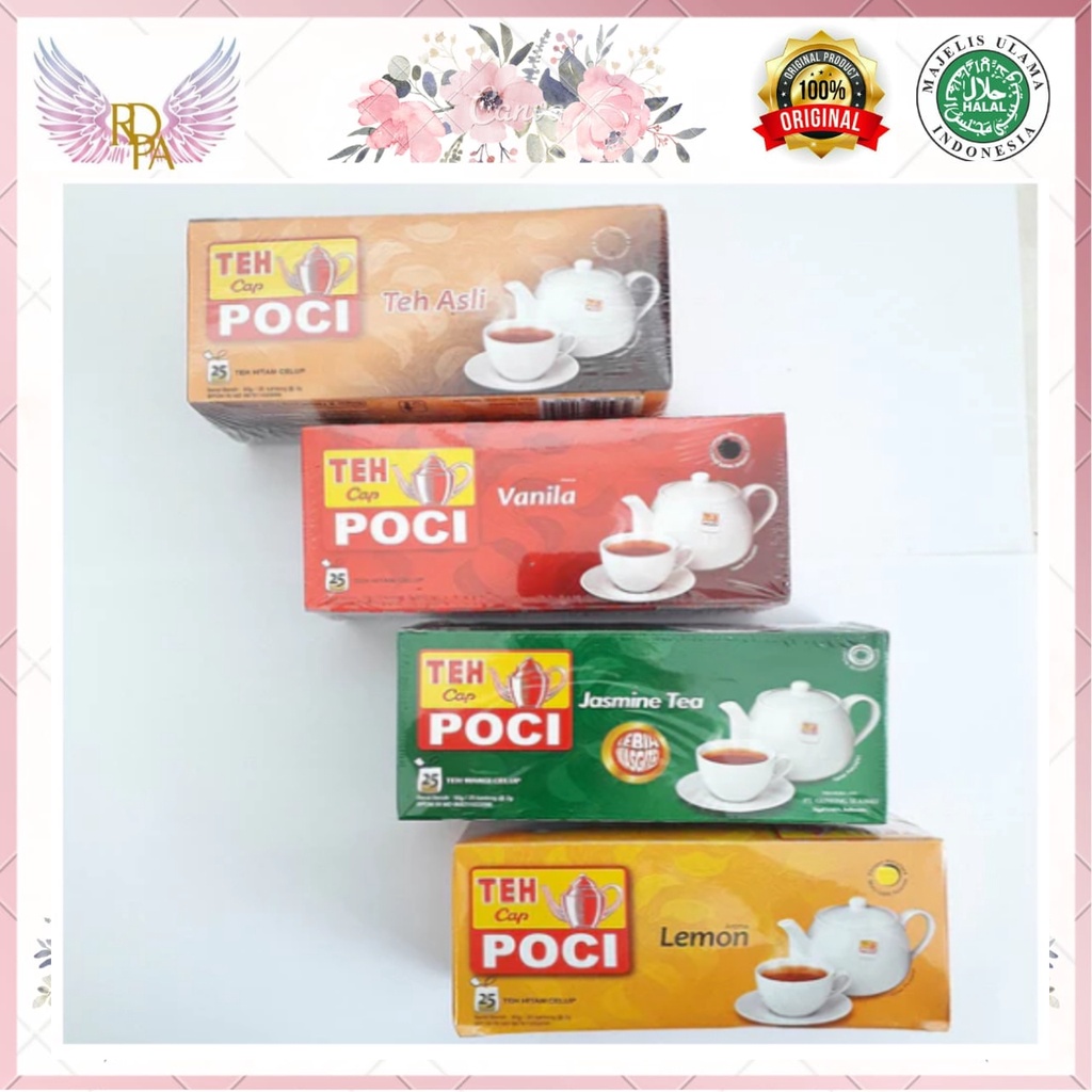 

Teh Poci Celup 25s All Varian. KHUSUS HARGA GROSIR