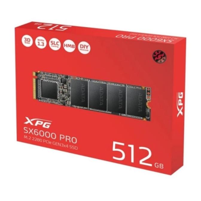 Baru adata xpg sx6000 pro 512GB Garansi Resmi 5 Tahun
