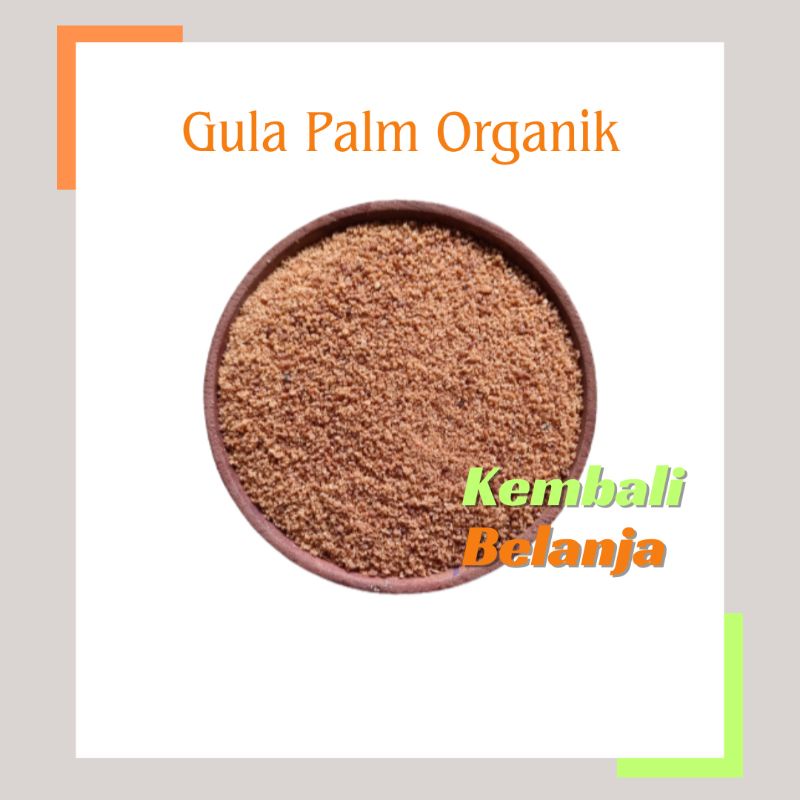 

Gula Palm Organik 250 Gram/ Gula Palem Organik Grade A/ Gula Semut Organik/ Organic Palm Sugar