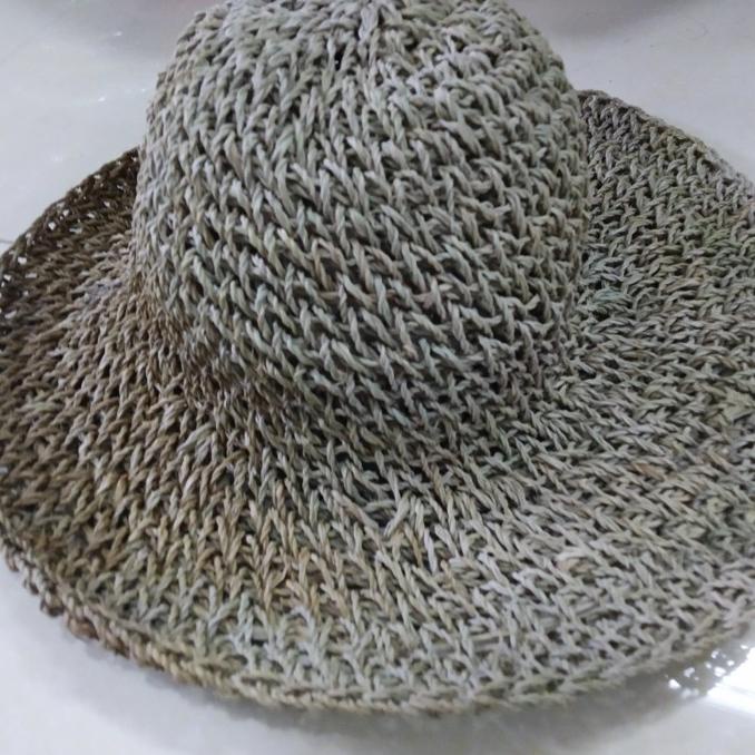 populer] topi pantai anyaman Bali souvenir Bali