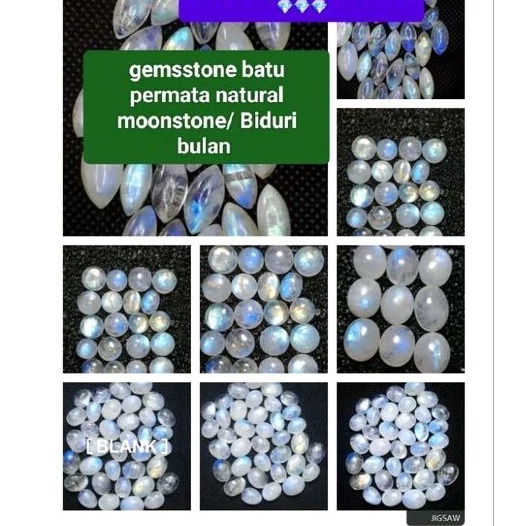 emban ikat ring monel super doff handmade plus batu permata natural moonstone/Biduri bulan