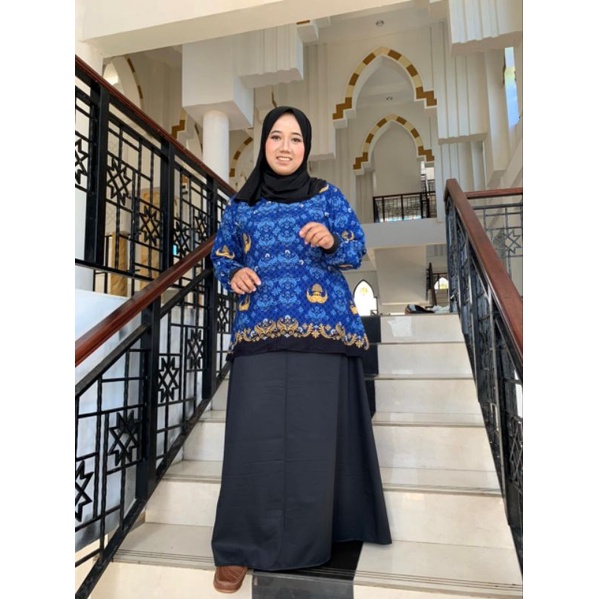 Gamis Semirok Korpri wanita