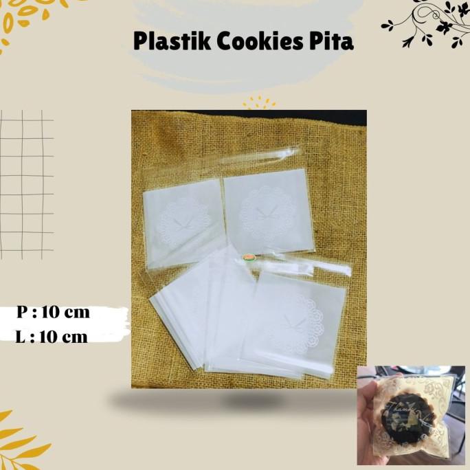 

!!!!!!] PLASTIK COOKIES BUNGA PITA PUTIH