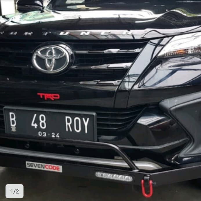 ✨Baru Towing Tanduk Depan FortunerLampu Led Limited