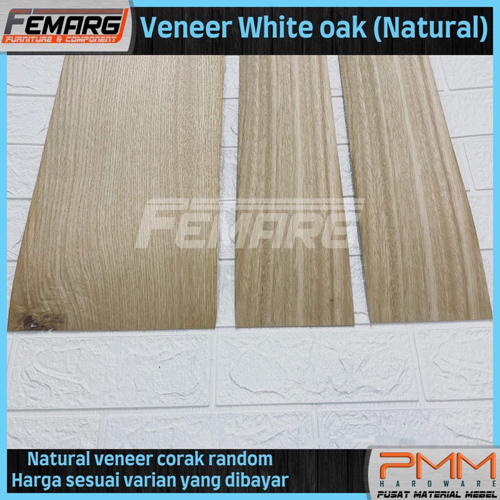 Buruan beli] NATURAL VENEER WHITE OAK by VENEER KITA ASLI VENER ALAMI IMPORT