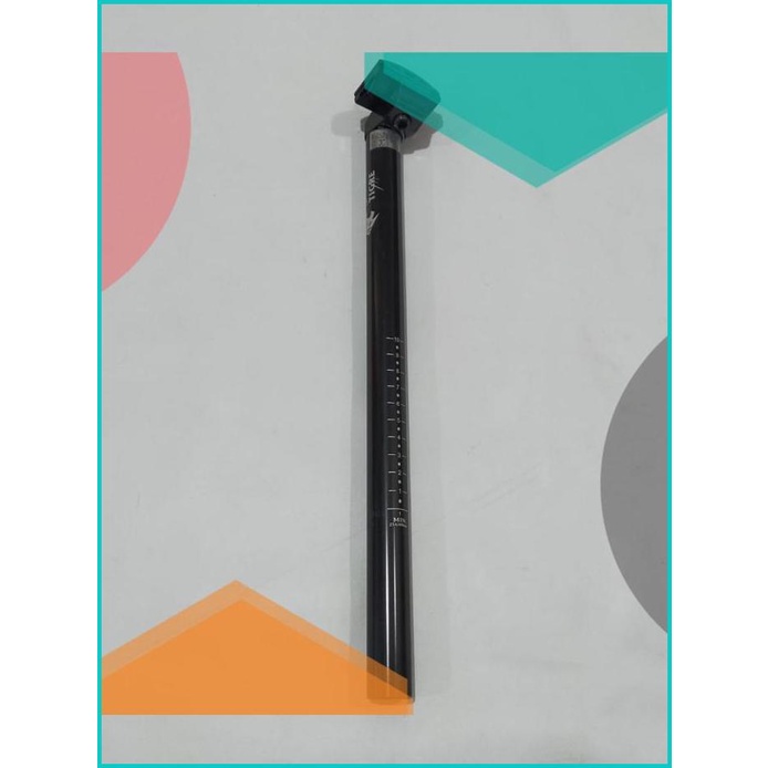 LA TIGRE Seatpost 25.4 tiang sadel panjang 40 cm sepeda anak BMX mini