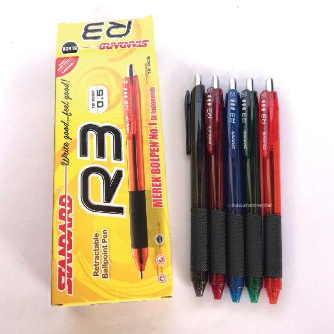 

>>>>>] Pulpen R3 Ballpoint hitam Lusin