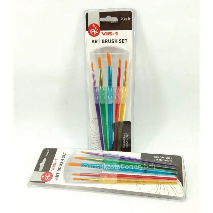 

>>>>>] KUAS LUKIS BULAT YJ-199030 SET 5