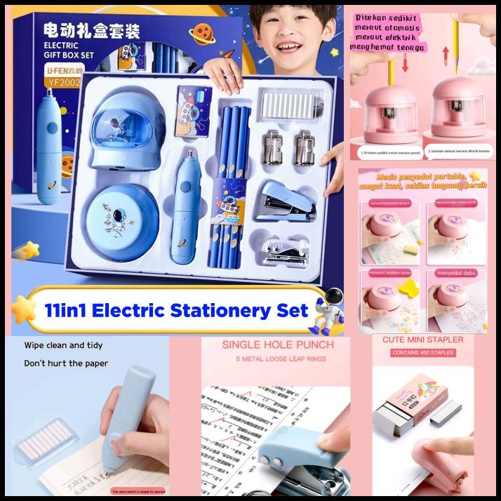 

TERBARU STATIONERY SET ALAT TULIS ELEKTRIK / SERUTAN OTOMATIS DAN ALAT VAKUM !!