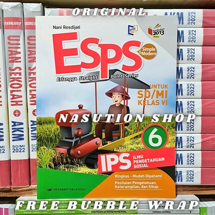 

SALE Buku ESPS IPS kelas 6 SD Erlangga Termurah