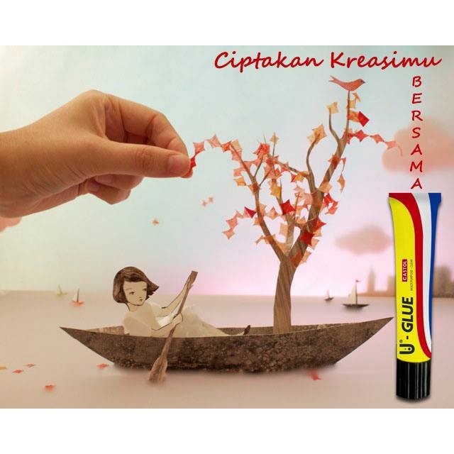 

1 Lusin Lem Castol U-Glue Tube 7Ml