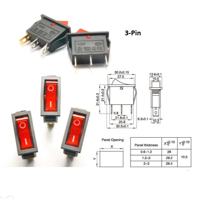 ] Tombol saklar switch Blender Maspion Philips Panasonic Miyako dll