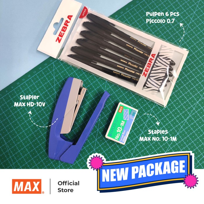 

Terbaru Max Stapler Putar / Stapler Tengah Buku / Hd-10V Blue Promo Terlaris