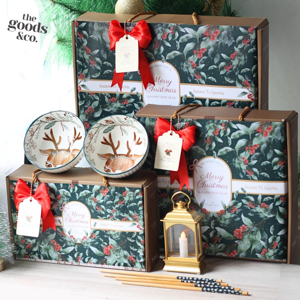 Hamper Christmas Bowl Set Christmas Hamper Natal dan Tahun Baru