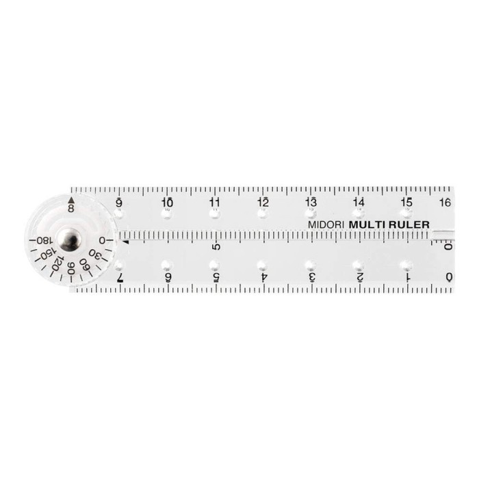 

Promo Midori Multi-Ruler / Foldable Ruler - Penggaris Lipat