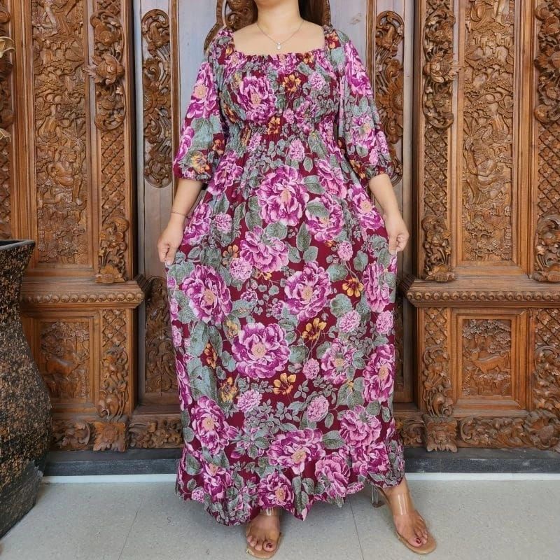 Gamis Lily ( kerut dada )
