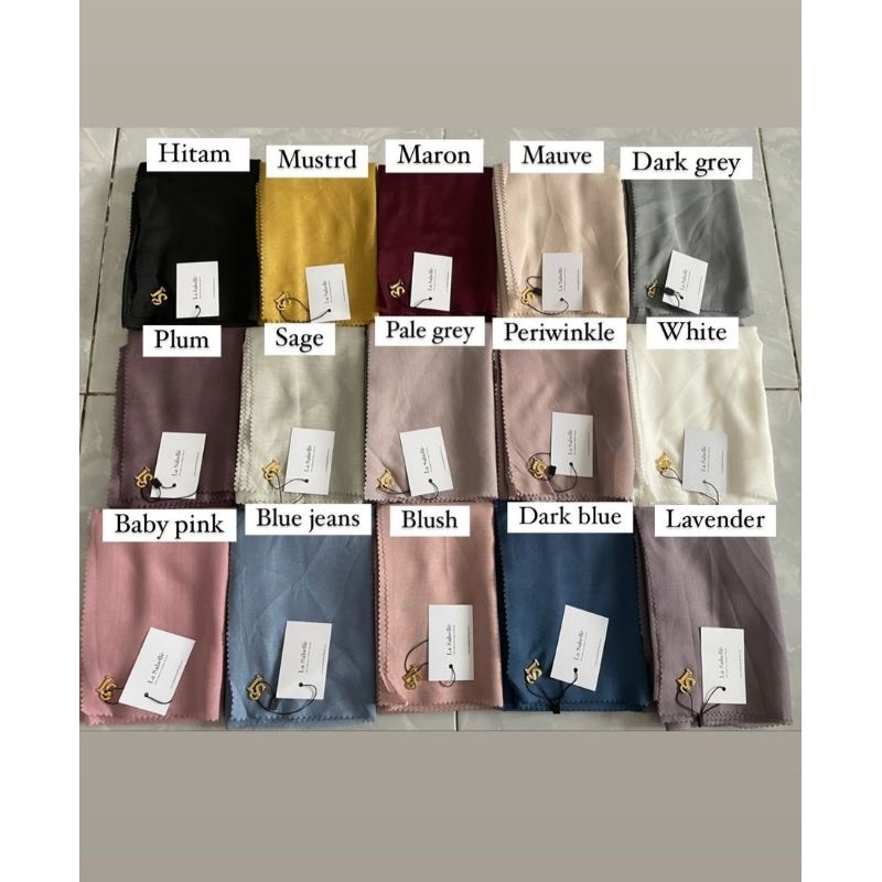 STYLISH HIJAB DAILY La sabelle Aira voal scarf