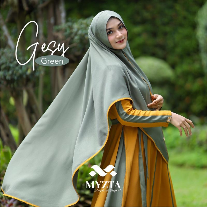 DAILY PREMIUM HIJAB #Gesy terbaru by myzta syar'i(pasmina) #