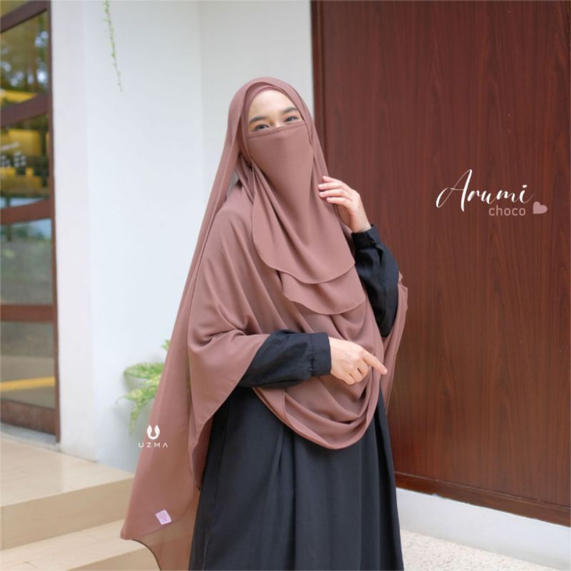 DAILY PREMIUM HIJAB Arumi Pasmina Instan by Uzma Hijab Premium pashmina pastan syari cerruti ceruti