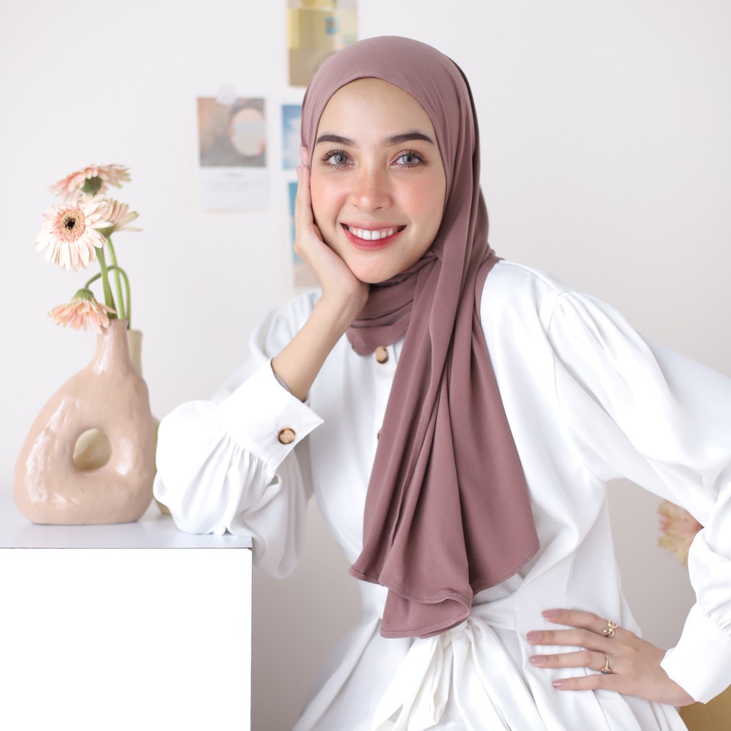 DAILY PREMIUM HIJAB Lozy Hijab - Mahita Instan Shawl ( Pashmina Instan )