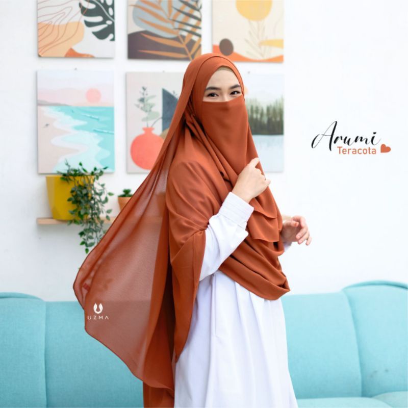 DAILY PREMIUM HIJAB Arumi Instan Uzma Hijab / Pasmina Arumi Original uzma hijab (Pasmina Instan)