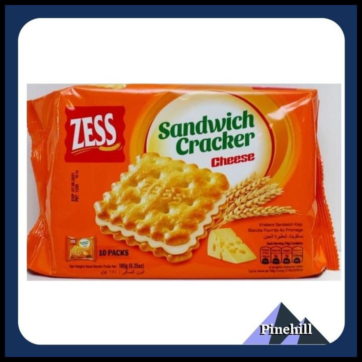 

GRATIS ONGKIR ORIENTAL ZESS CHEESE SANDWICH CRACKER - BISKUIT ZESS KRIM KEJU !!