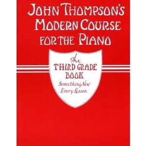 

Modern course for piano 3rd grade John Thompson