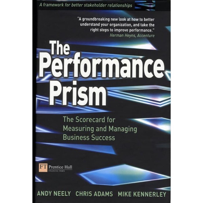 

The Performance Prism: The Scorecard for Measuring and Managing B