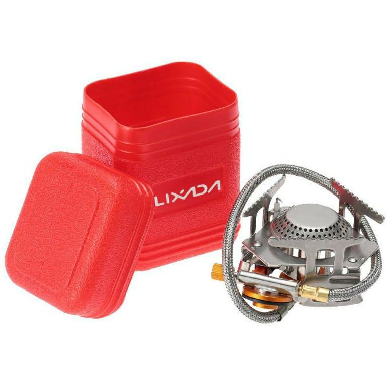 Sale Kompor Ultralight Anti angin lipat plus adaptor / kompor camping portable/ kompor lipat camping