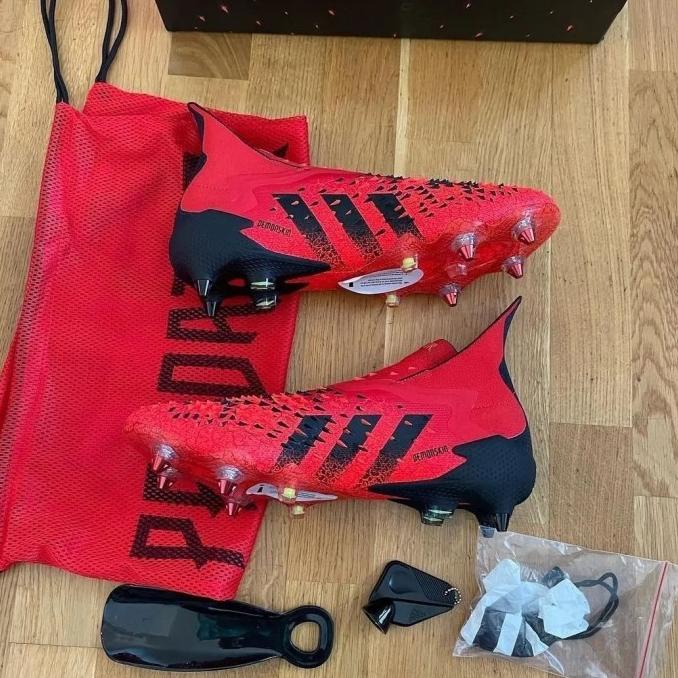 BARANG TERLARIS  SEPATU BOLA ADIDAS PREDATOR FREAK 1 L SG ORIGINAL TRIWINA5: