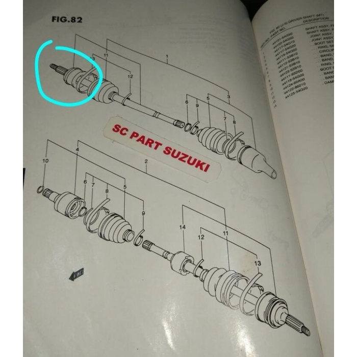 Cod As Roda Cv Joint Luar Swift Manual 2006 2006 2007 2008 2009 2010 2011 Kode Ema269