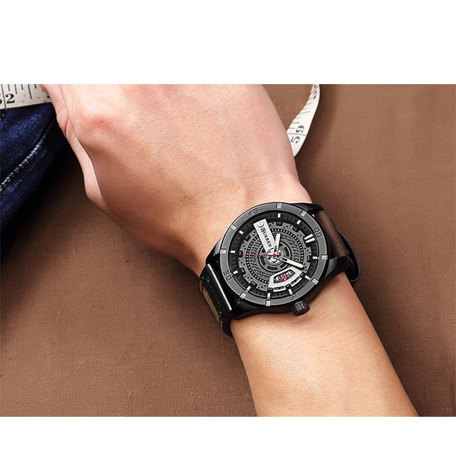 Curren 8301 Jam Tangan Pria Analog Tali Kulit Chronograph Aktif Currenos