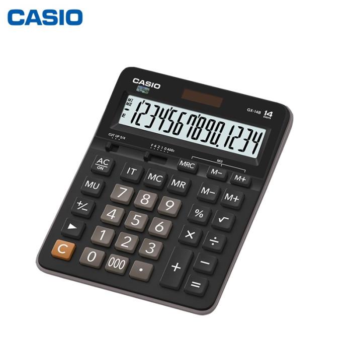 

Casio GX 14B - Calculator Desktop Kalkulator Meja Kantor Office GX-14B