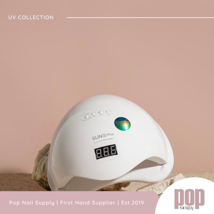 ✨New Ori Pop Nail I Sun5Plus Uv/Led Lamp Original Terbaru