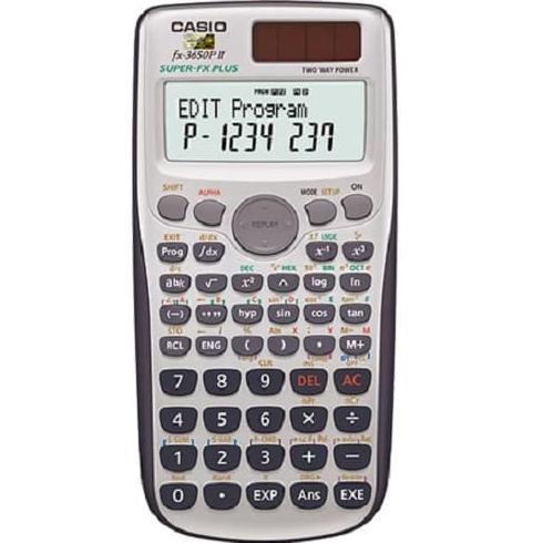 

CASIO FX-3650 PII CALCULATOR SCIENTIFIC