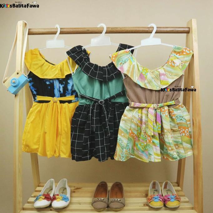 Jumpsuit April uk 1-2 Tahun / Baju Anak Perempuan Baju Pesta Impor