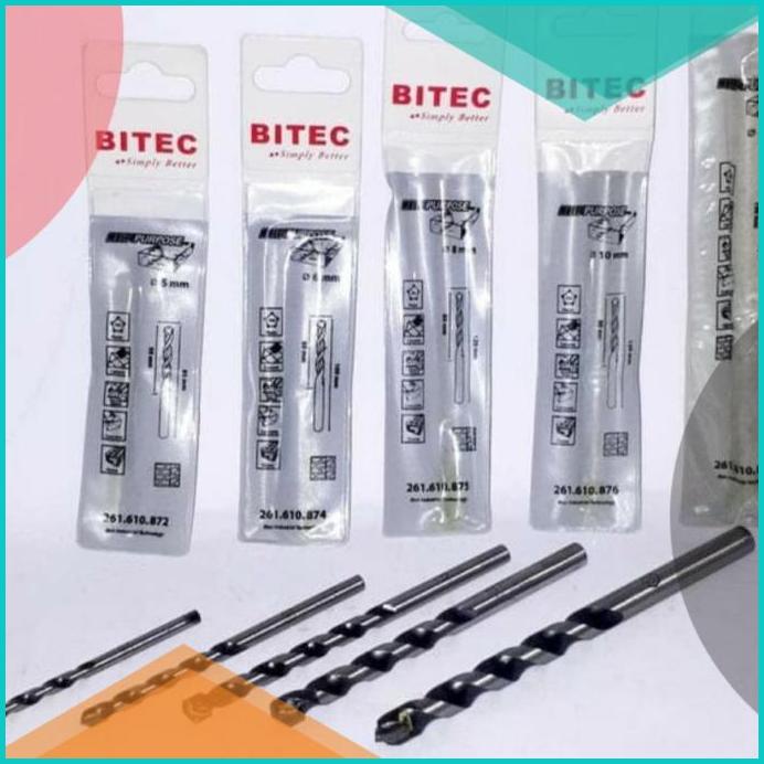 Mata Bor Multipurpose 16mm Bitec 20JVLZ3 perkakas  sparepart